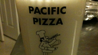 A pint glass nicked from Forks, Washington, a.k.a. “Twilight, U.S.A.”
